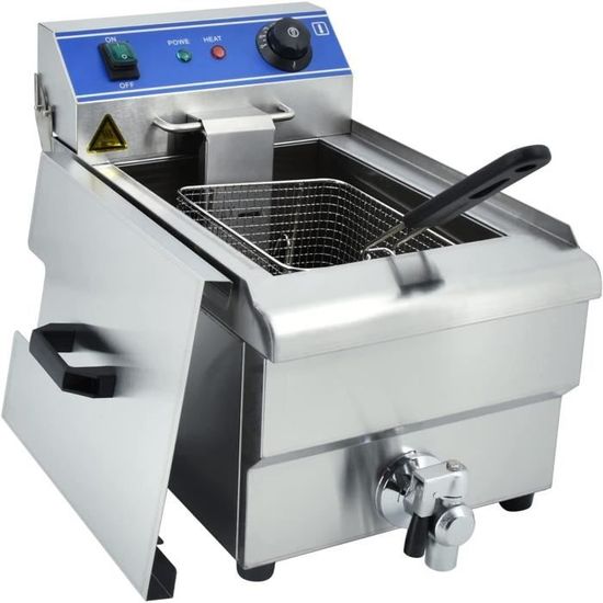 Petite Friteuse Tempura En Inox Avec Panier - 27,7 Cm - Pour Cuisinière à Induction Et Gaz