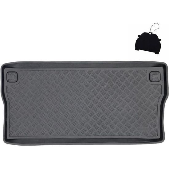 Tapis De Coffre Audi Q3 II (depuis 2019) - Matériau PE Résistant - Bords Surélevés 4cm - Protection Saleté, Eau - Facile à Nettoyer