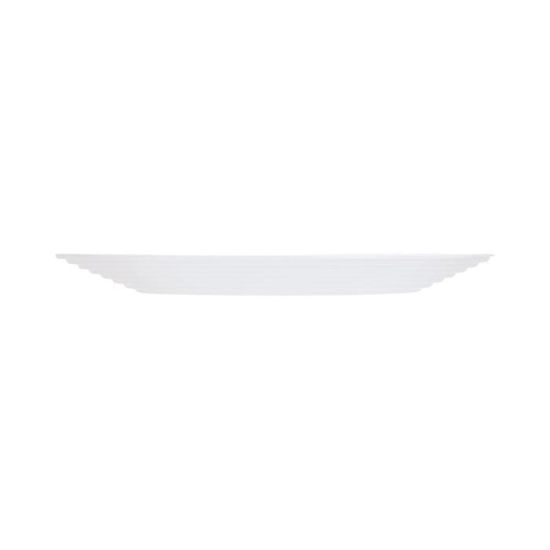 Assiette plate 25 cm - Harena Blanc - Luminarc