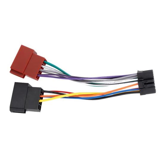 Faisceau Câble Radio 16 Broches + Boîtier Canbus - Compatible Megane 3, Koleos, Fluence - Plug&Play