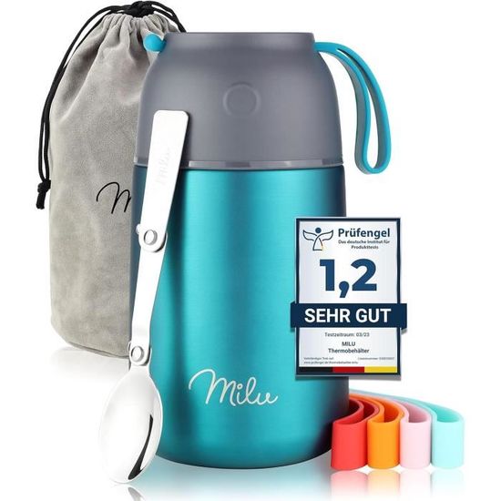 Boîte à Déjeuner à Bento à Double Couche En Acier ... – Grandado