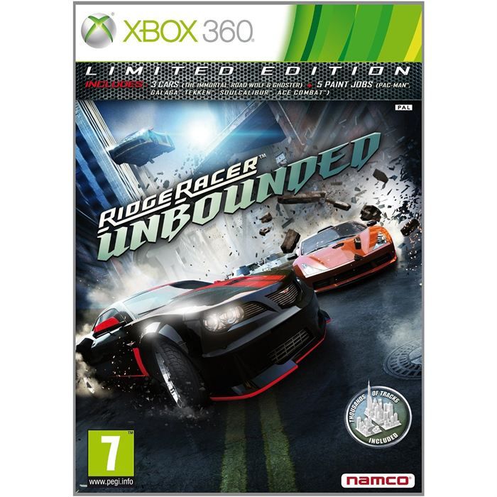 Jeux Xbox 360 Bandai Ridge Racer Unbounded