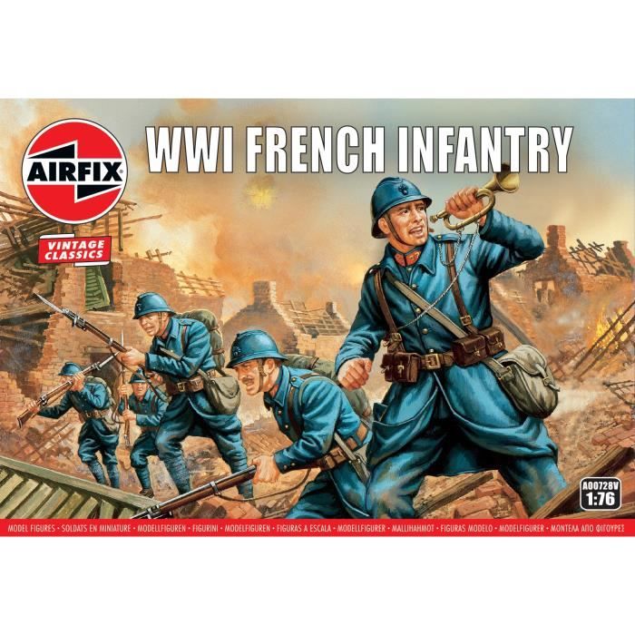 Airfix Vintage Classics - WWI French Infantry 1:76
