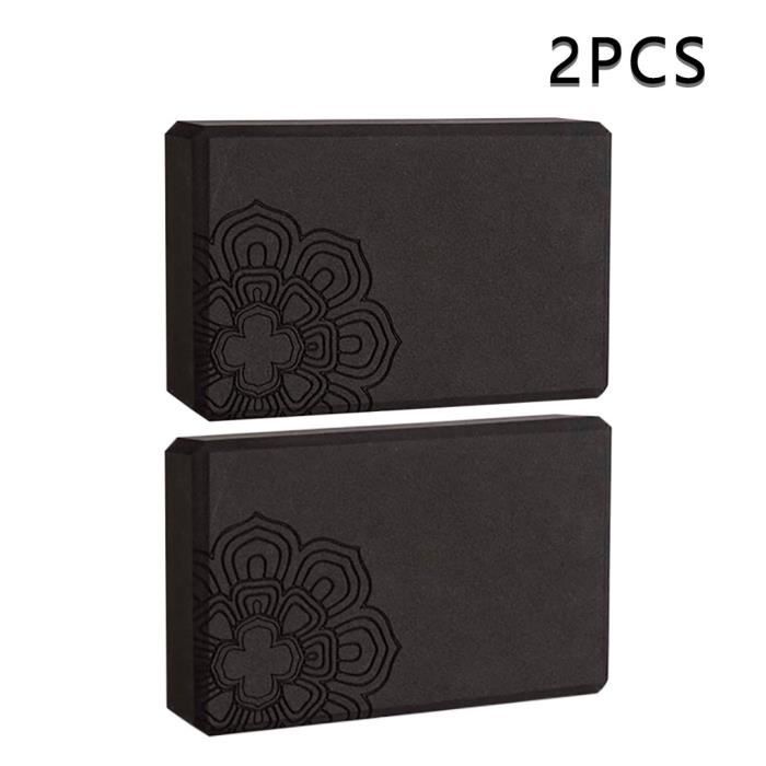 Exercise Fitness Yoga Blocs Coussin de traversin en mousse EVA Gym Training 2PCS _pian3153
