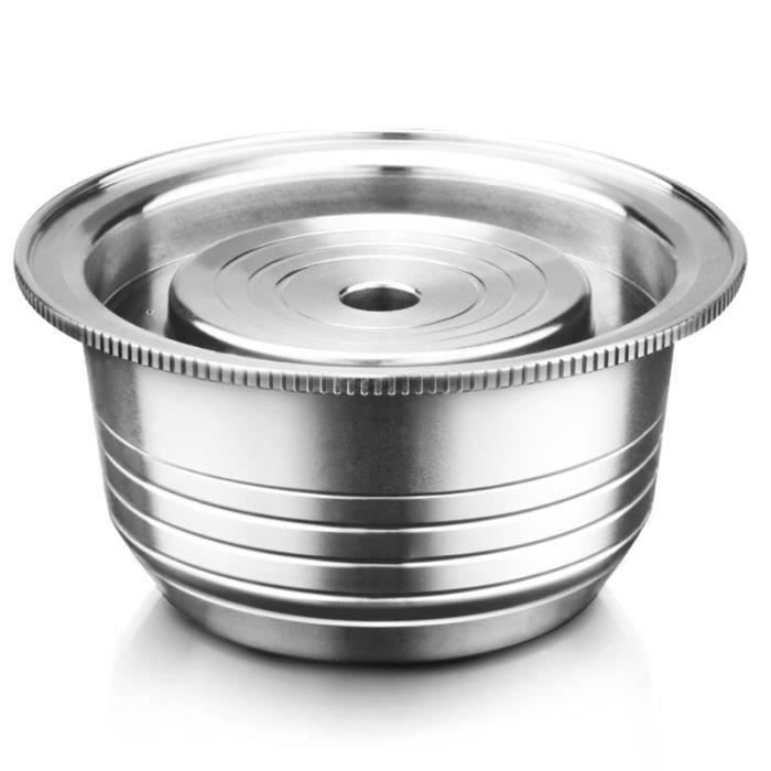 Grande Tasse RéUtilisable en Acier Inoxydable (G2) pour Nespresso Vertuoline Coffee Capsule Filter Espresso pour Nespresso Vertuo