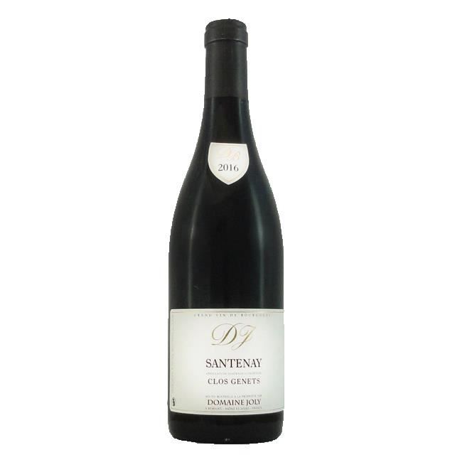 Santenay Clos Genêts 2016 Domaine Joly - 75 cl - Vin Rouge AOP de Bourgogne - Cépage Pinot Noir