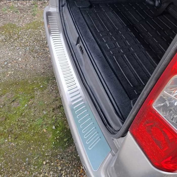 Protection seuil coffre pare-chocs pour Peugeot Partner Tepee 2008-2018 brossé