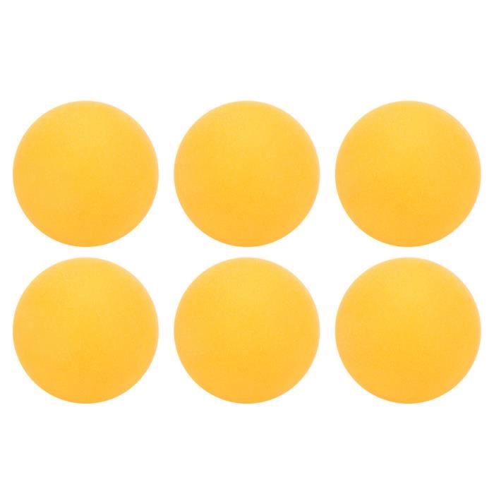 Qiilu Balles de ping-pong 6Pcs/Jeu REGAIL Balles de Tennis de Table en Plastique ABS 3 Étoiles pour Sports Entraînement de