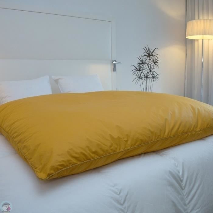 Housse d édredon jacquard or 180x170 cm