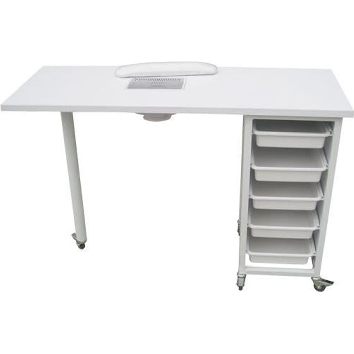 Table de manucure – onglerie – modèle ulnar.