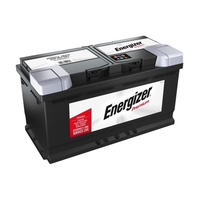 Batterie ENERGIZER PREMIUM EM100L5 12 V 100 AH 830 AMPS EN
