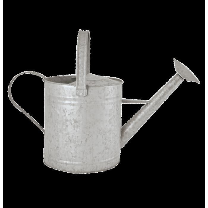 Arrosage et jardinage - Arrosoir en Zinc patiné - 3,5 L 20,5 cm Gris