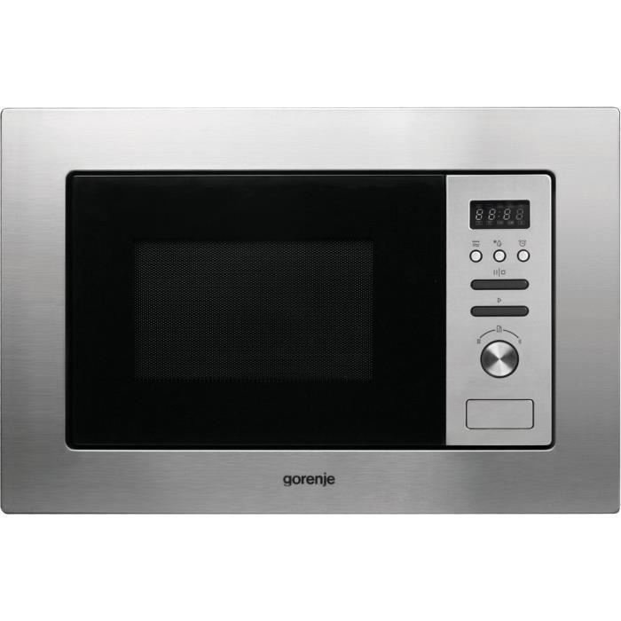 Gorenje BM300X, Intégré, 20 L, 800 W, boutons, Acier inoxydable, 1000 W
