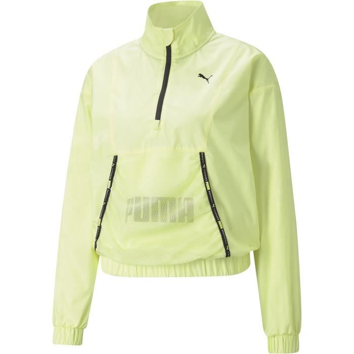 PUMA - Veste zip Woven - Poche ventrale - Technologie IndCEll - Jaune - Femme