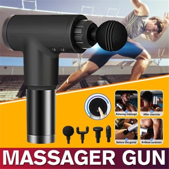 Pistolet de massage Muscle - Portables Massage sans fil pour les muscles profonds Tissu massage pour la relaxation complète corps