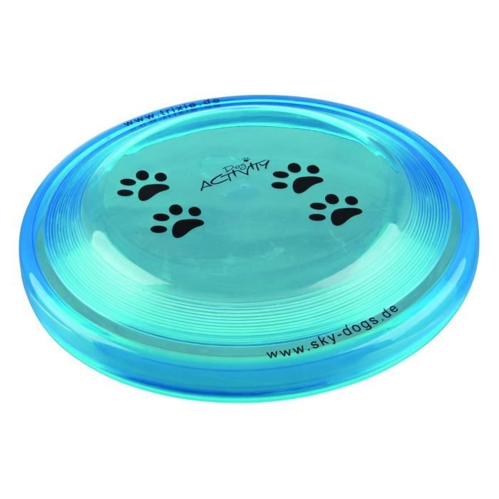 Trixie - Frisbee Dog Activity Disc pour chien résistant aux morsures ø 19 cm - C