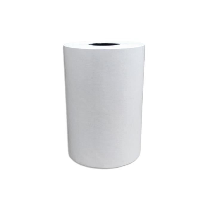 1 rouleau bobine papier thermique 57 x 40 x 12 carte bancaire pour tpe 18 metres ideal pour terminal ingenico ou verifone