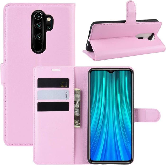 Coque Portefeuille Pour Xiaomi Redmi Note 8/8T/9 - Cuir, Flip, Multicolore - Neuf Sous Blister