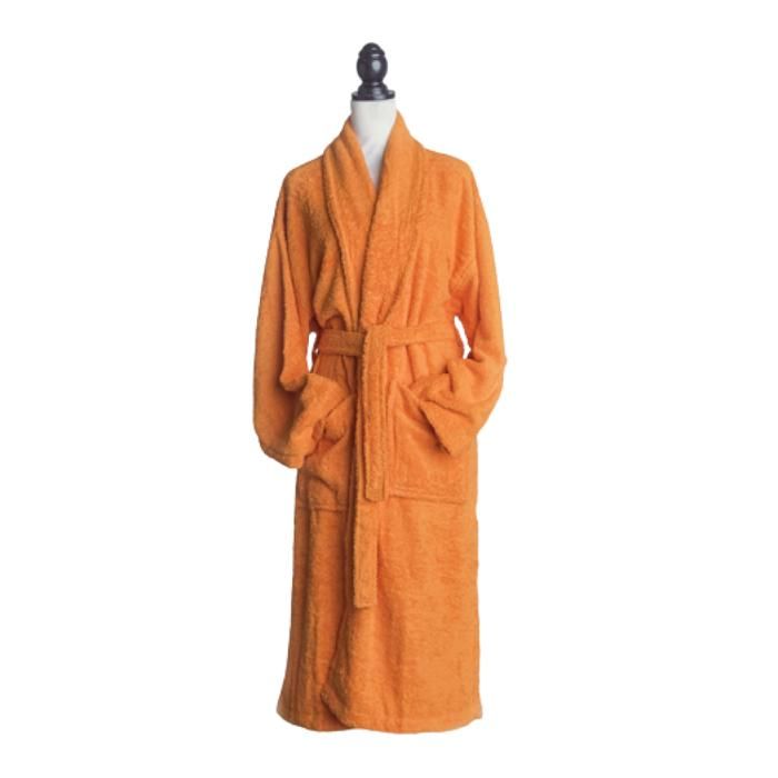 Castma Peignoir Eponge Unisex Peignoir de Bain en Coton pour Adulte Densite du Coton 420 g m2 Taille XL Cdiscount Maison