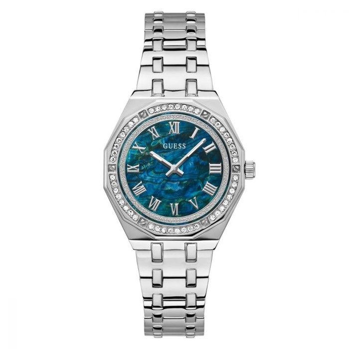 Montre - GUESS - GW0770L1 - Acier Inoxydable - Cadran en Nacre - Zircon