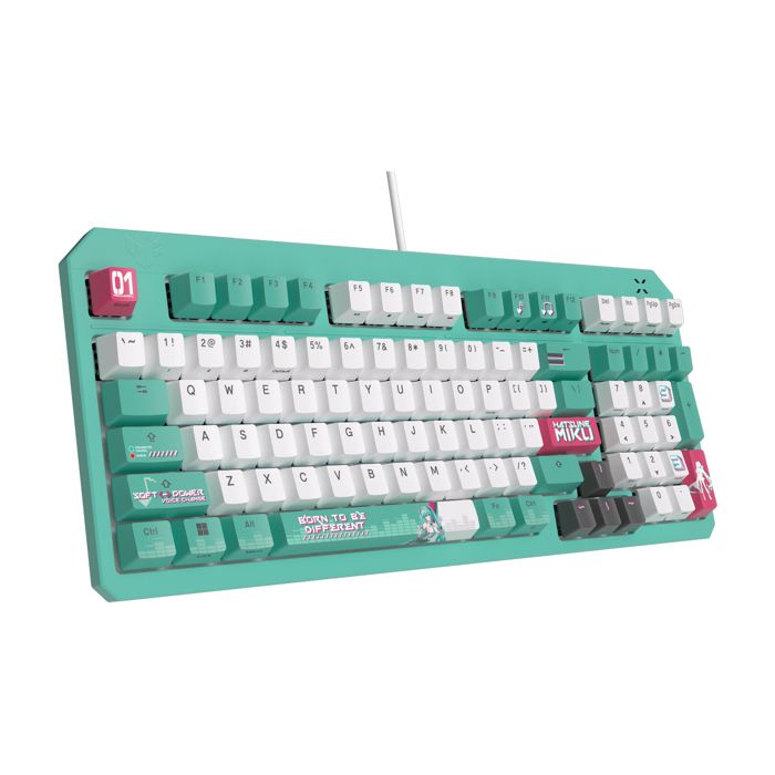Asus Clavier TUF Gaming K3 Gen II Hatsune Miku Edition - vue 5