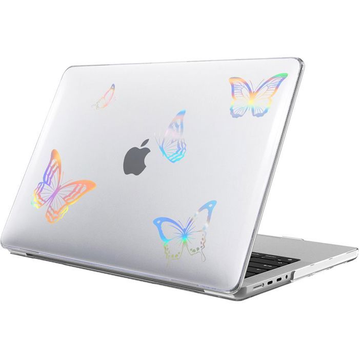 Coque Rigide MOSISO Pour MacBook Air 13" M4 M3 M2 (2022-2025) - Modèles A3240 A3113 A2681 - Avec Protège-écran Et Protège-clavier - Motif Fleurs - 1