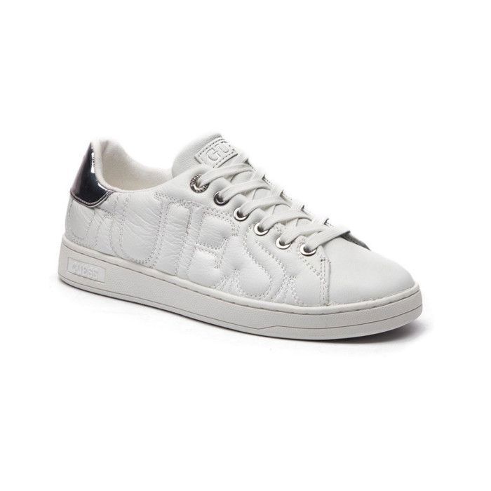 Guess Guess Baskets Femme CESTIN3 Blanc
