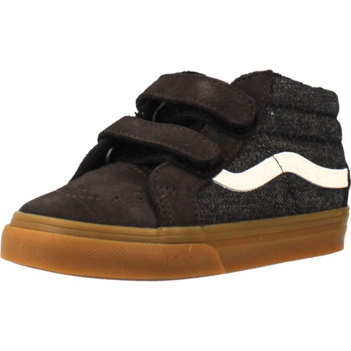 Vans Zapatillas Niño Modèle Chaussure Vans Modèle Sk8-mid Reissue V - Coleur Noir