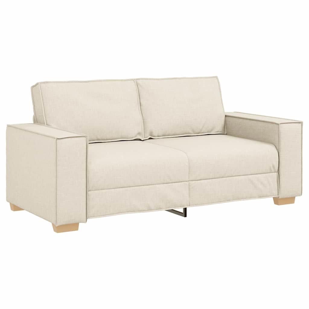 Roumei®Canapé 2 places - Sofa Fixe pour Salon/Appartement - en lin 140 cm - 2 Ans Garantie jfd2821