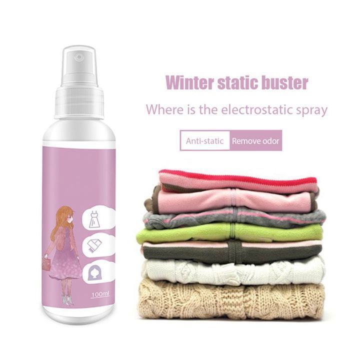 Spray antistatique polyvalent 100 ml Vêtements, textiles, meubles — free download