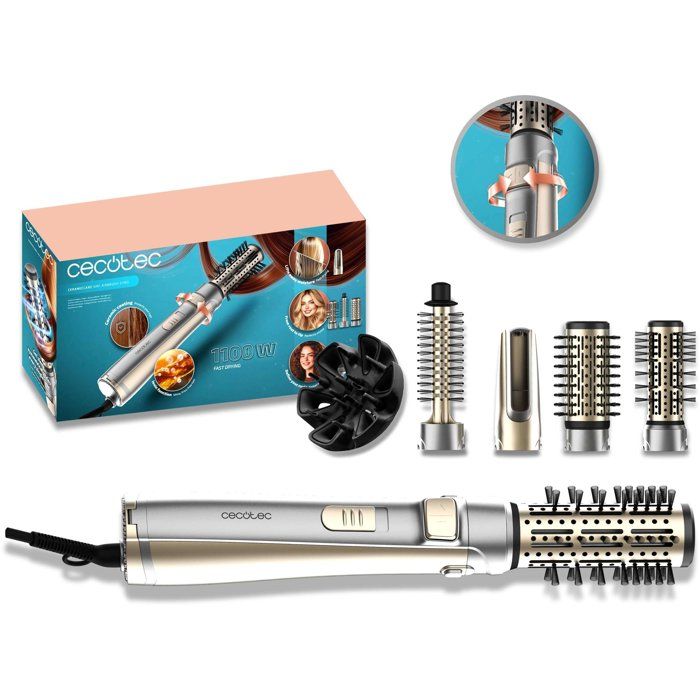Brosse soufflante CECOTEC CeramicCare AirBrush Gyro 5in1