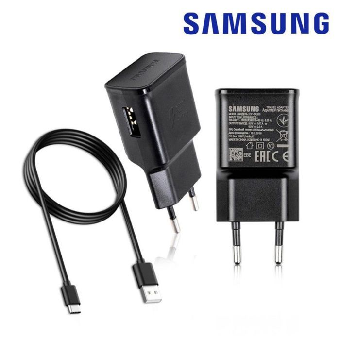 Chargeur USB Secteur Prise Adaptateur Rapide + Cable Cordon TYPE C Original Samsung Pour Galaxy A06 A07 A16 A17