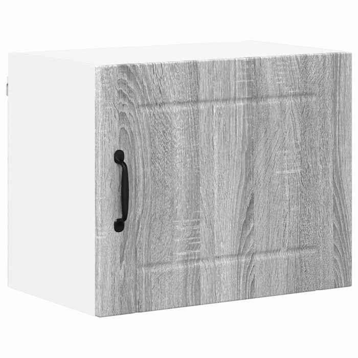 BEL-ACHAT* Meuble de stockage Moderne - design bas - Colonne de cuisine avec étagère Gris Sonoma 50x31x40cm @Promo4225883