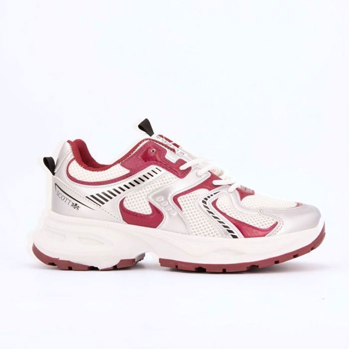 Scott Baskets toile à lacets avec empiècements Homme SCOTT