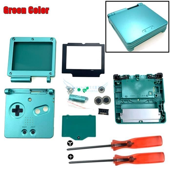 5 Cales Neuves Pour Boîtier De Jeux Game Boy Advance (GBA) — Protection Anti-poussière, Blanc