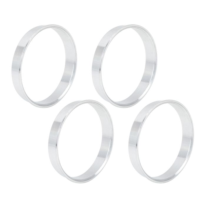 Lot De 4 Bagues De Centrage De Moyeu En Aluminium - 54.1mm Intérieur / 56.1mm Extérieur