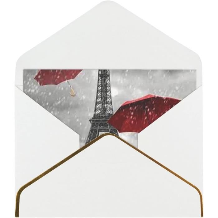 Edition Seidel AQ101 SW025 Carte De Vœux Carrée, De Qualité