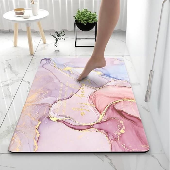 Tapis De Cuisine Antidérapant Absorbant 45x120 Cm – Gris Clair, Super Absorbant Eau & Huile, Séchage Rapide, Lavable, Style Moderne