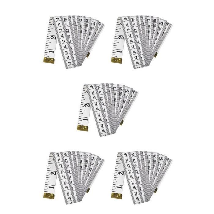 Ruban à Mesurer Pour Le Corps,règle De Boucle Dissimulée De Couleur