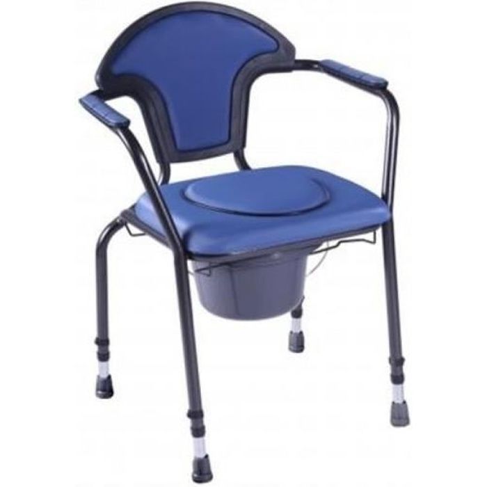 Chaise De Chambre Avec Toilettes Accoudoirs Reglable En Hauteur Agronda Achat Vente Chaise Cdiscount