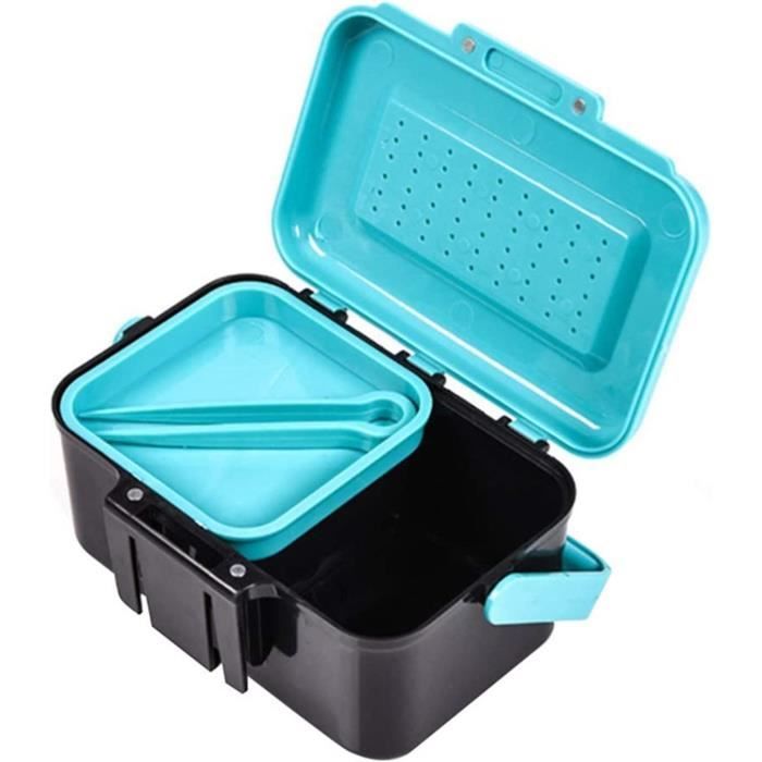 Lot De 3 Boîtes à Appâts Savage Gear Lurebox - Séparateurs Réglables, Plastique PP Robuste