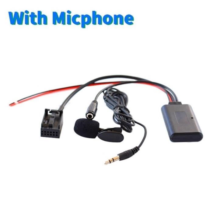 Module Bluetooth sans fil 12 broches, adaptateur de câble Aux de