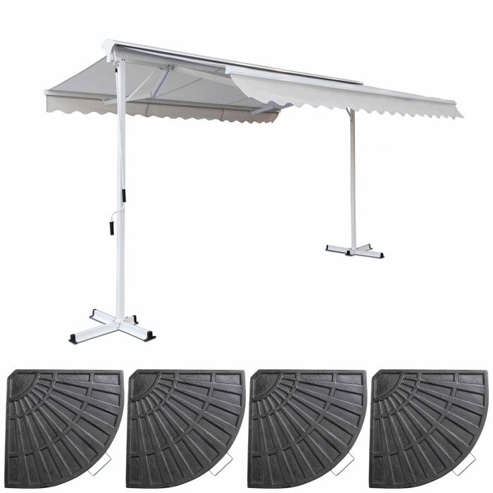 Strore Banne Double Pente Avec Coffre 4 Dalles De Lestage 4 X 3 M Store Double Pente Achat Vente Store Store Banne Store Banne Double Dalles Cdiscount