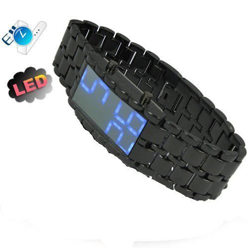 Verre De Montre LED Digital Rouge - Occasion, Compatible Avec Diverses Montres