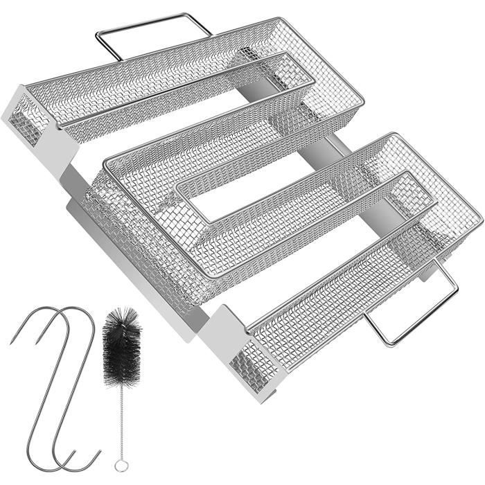 Générateur Fumée Froide électrique Inox - Pour Fumoir, Barbecue - Fumage à Froid Ou Chaud - 6