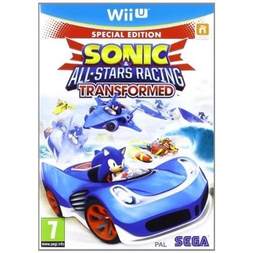 Jeu De Course - Sega - Sonic & All-Stars Racing Transformed - Wii U - Mode En Ligne - Edition Spéciale