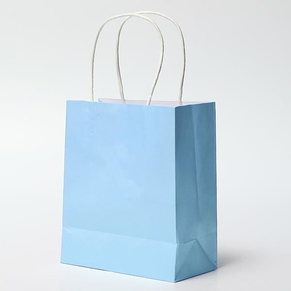 Lot De 4 Sacs Cadeaux Rayés Bleus - Dimensions 41x30x11,8 Cm - Neufs En Papier Imprimé