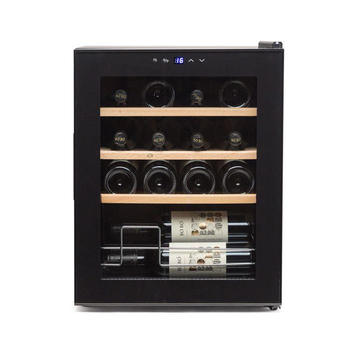Cave à vin Vinobox 16 bouteilles Noir Cdiscount Electroménager