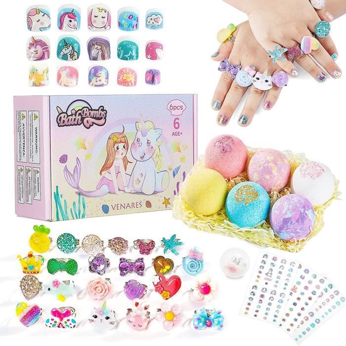 Boule De Bain Enfant 6 X 100g Bombe De Bain Effervescente Avec Surprise Jouets Ring Jewelry Bombe De Bain Enfant Bio Pour Fi 125 Cdiscount Puericulture Eveil Bebe