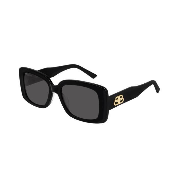 Lunettes de soleil Balenciaga BB0048S 001 Noir Achat Vente lunettes de soleil Femme Cdiscount
